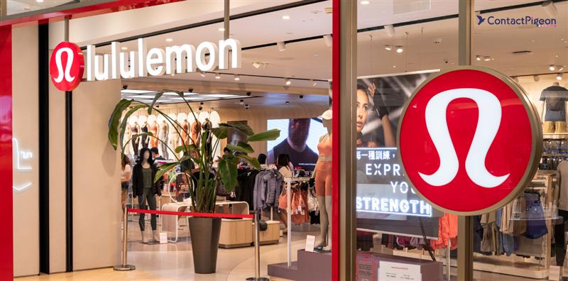 Lululemon storefront photo